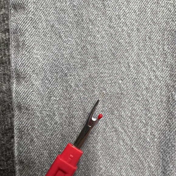 Vintage Levi's 501 Jeans Women's Size 5 (23x30) Gray USA Made 80's Button Fly - Picture 14 of 14